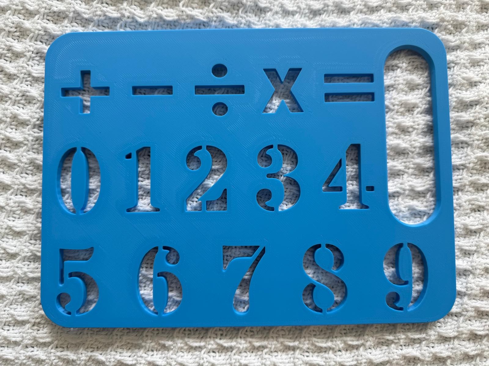 Basic Math Board Math Board – Visual Voice